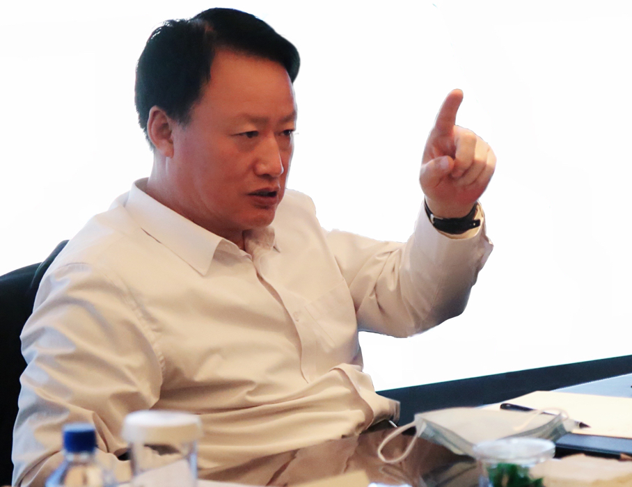 自治区副主席王和山调研凯发k8娱乐集团民生供气供热供电等能源保障工作